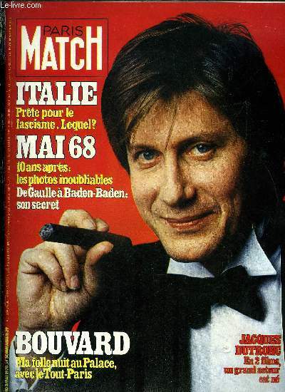 PARIS MATCH N° 1510 - Jacques Dutronc : et s'il …