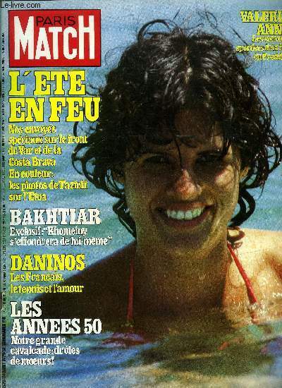 PARIS MATCH N° 1578 - Valérie Anne en vacances a …