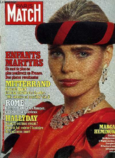 PARIS MATCH N° 1651 - Les trois soeurs hemingway ont …