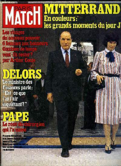 PARIS MATCH N° 1671 - Roland Garros : Jimmy Connors …