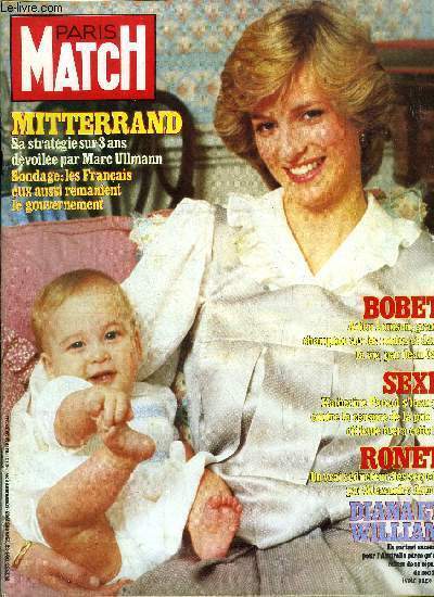 PARIS MATCH N° 1765 - Charles et Diana : pour …