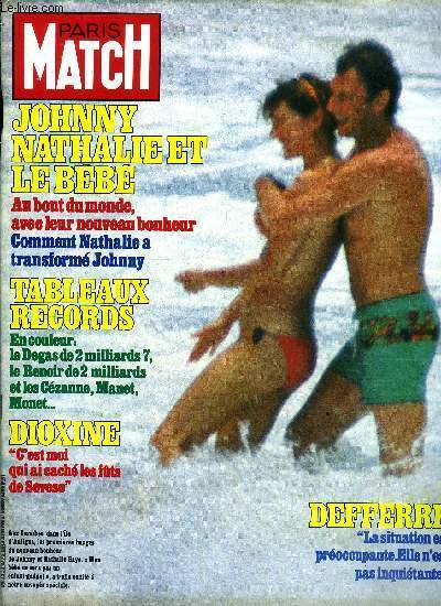 PARIS MATCH N° 1775 - Nastassia Kinski : a 22 …