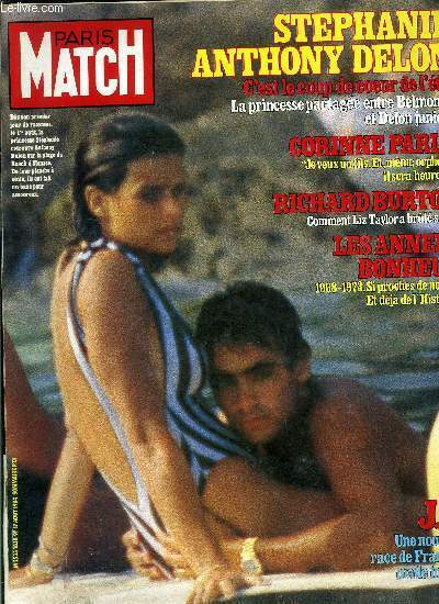 PARIS MATCH N° 1838 - La princesse Stephanie retrouve Anthony …