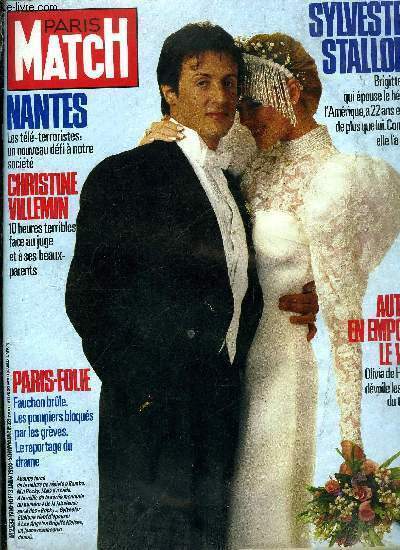 PARIS MATCH N° 1910 - Nantes : terreur spectacle, Disneyland …