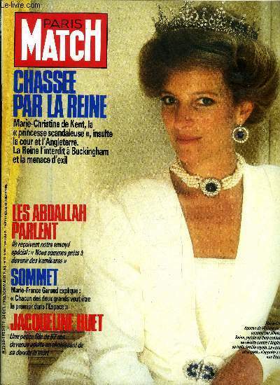 PARIS MATCH N° 1952 - Lacan, plaidoyer pour le roi …