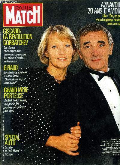 PARIS MATCH N° 2003 - Le crève coeur de Louis …