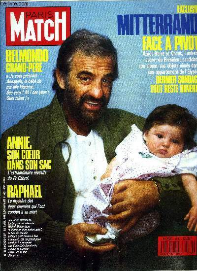 PARIS MATCH N° 2030 - Xavier Maniguet : je redoute …