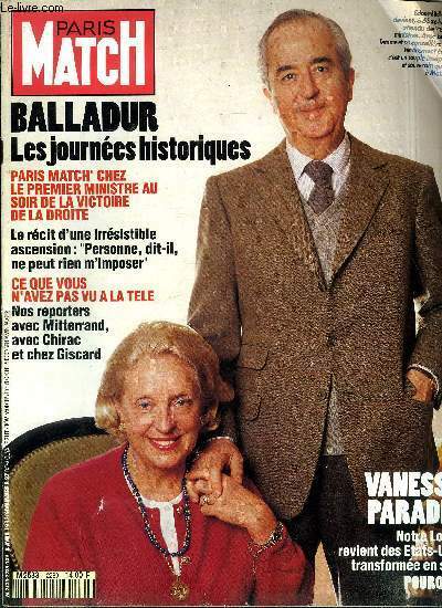 PARIS MATCH N° 2289 - Sharon Stone : Bill est …