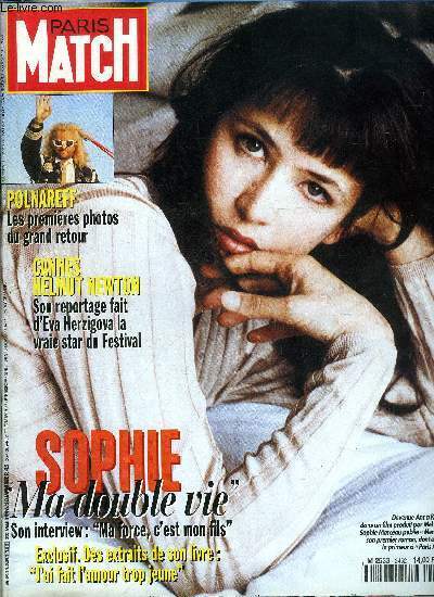 PARIS MATCH N° 2452 - Sophie Marceau : mon fils, …