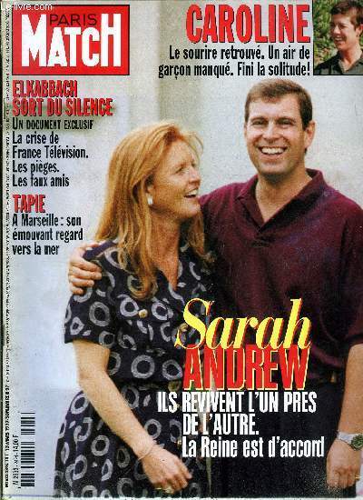 PARIS MATCH N° 2494 - Sa paupière bat : un …