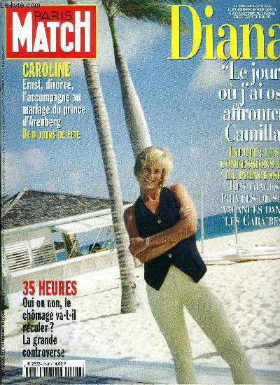 PARIS MATCH N° 2526 - Amiral Lacoste : mes secrets …