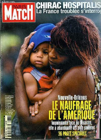 PARIS MATCH N° 2938 - Le naufrage de l'Amérique, visions …