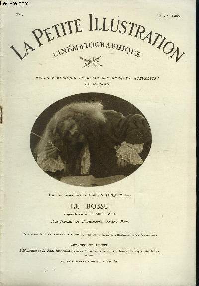 La petite illustration cinématographique n° 2 - Le bossu, film …