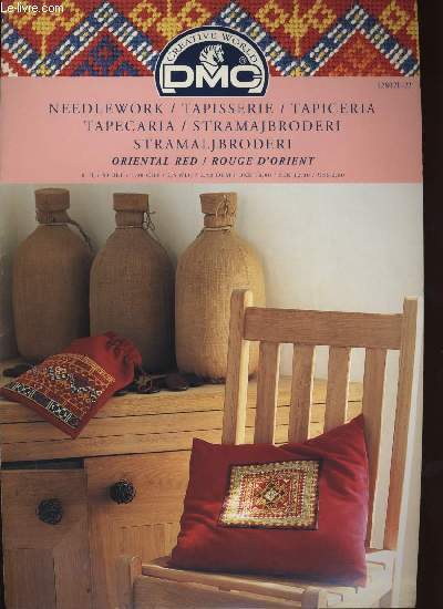 NEEDLEWORK / TAPISSERIE oriental red / rouge d'orient