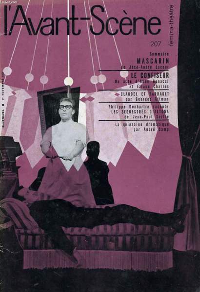 L'AVANT-SCENE - FEMINA-THEATRE N° 207 - MASCARIN de JOSE-ANDRE LACOUR
