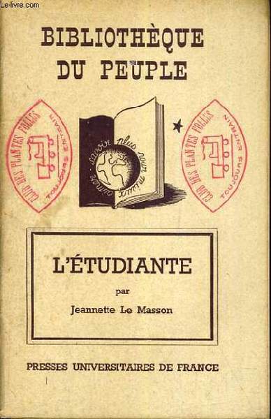 L'ETUDIANTE / BIBLIOTHEQUE DU PEUPLE