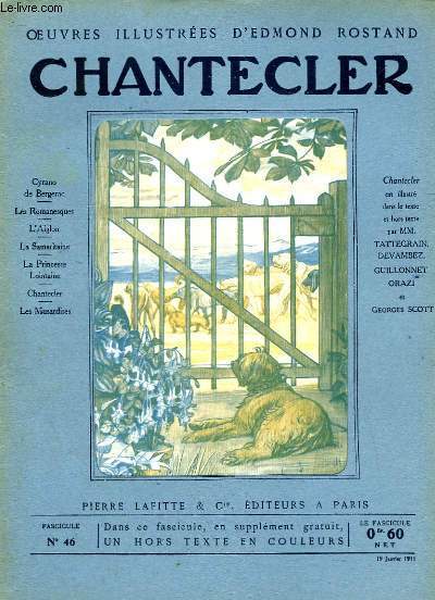 OEUVRES ILLUSTREES D'EDMOND ROSTAND - FASCICULE N° 46 - CHANTECLER