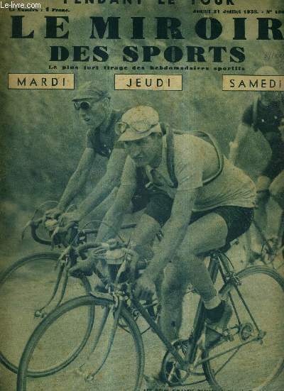 LE MIROIR DES SPORTS - N° 1017 - 21 juillet …