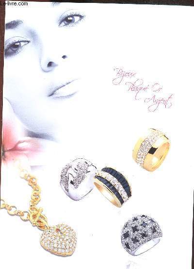 CATALOGUE PUBLICITAIRE - BIJOUX PLAQUE OR - ARGENT