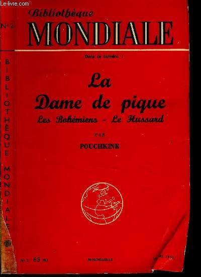 La dame de pique. Les boh�miens- Le hussard. 26 Mars …