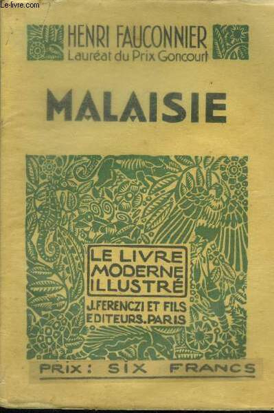 Malaisie ,Nï¿½ 167 Le Livre Moderne Illustrï¿½.