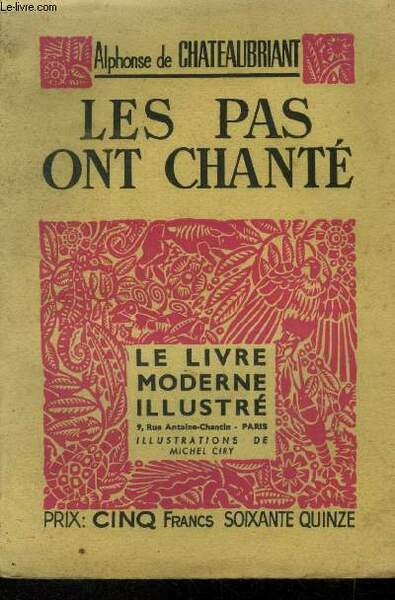 Les pas ont chantï¿½,Le Livre moderne IIlustrï¿½ Nï¿½ 350