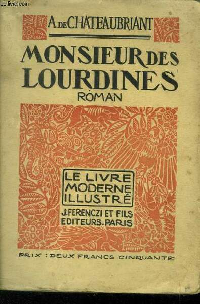 Monsieur des lourdines, le livre moderne illustrï¿½ nï¿½12