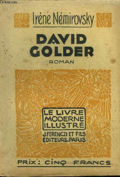 David Golder, le livre moderne illustrï¿½ nï¿½ 126