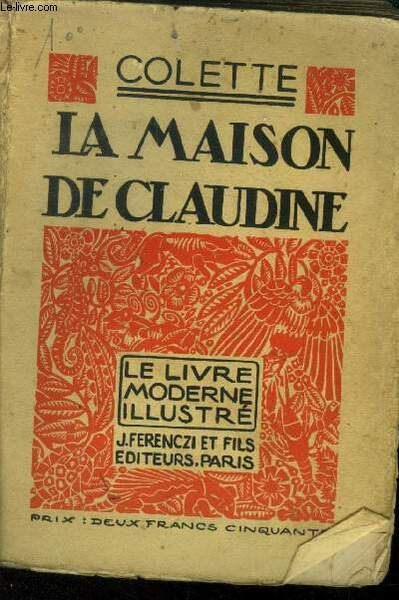 La maison de Claudine, le livre moderne illustrï¿½ Nï¿½2