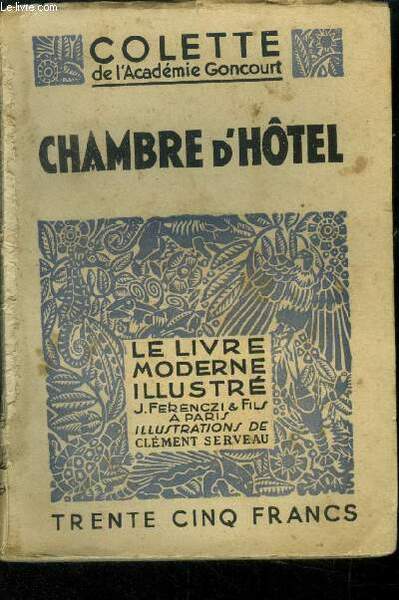 Chambre d'hï¿½tels,Collection "Le Livre Moderne Illustrï¿½".