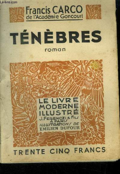 TÃ©nÃ¨bres, le livre moderne illustrÃ©