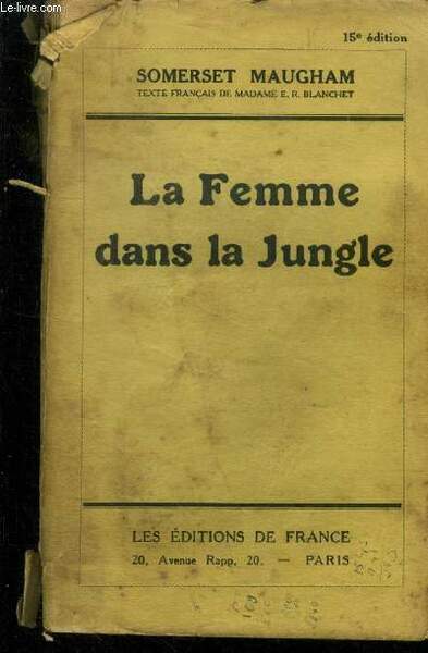 La femme dans la jungle