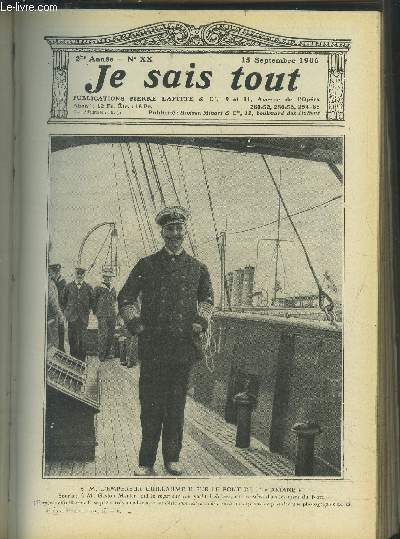 Je sais tout n°20, 15 septembre 1906 : La Grande …