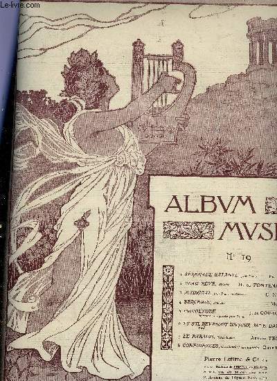 ALBUM MUSICA N°19 - SERENADE GALANTE + BEAU REVE + …