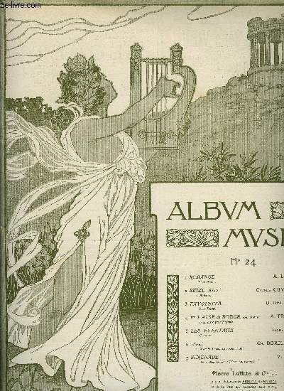 ALBUM MUSICA N°24 - ROMANCE + SEIZE ANS + FAVOLETTA …