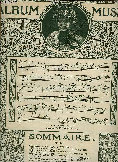 ALBUM MUSICA N°36 - MORCEAU DE LECTURE A PREMIERE VUE …