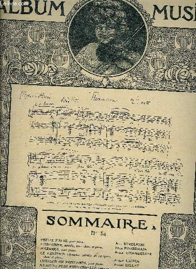 ALBUM MUSICA N°54 - PETITE VALSE + L'AUTOMNE + MAZURKA …