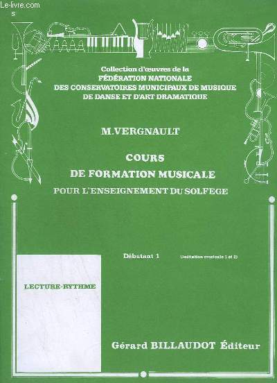 COURS DE FORMATION MUSICALE POUR L'ENSEIGNEMENT DU SOLFEGE - DEBUTANT …