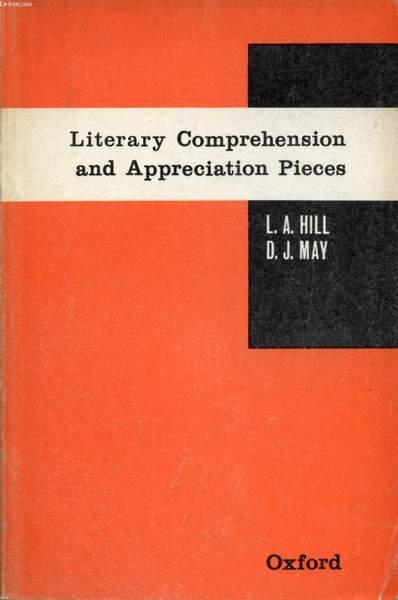 LITERARY COMPREHENSION AND APPRECIATION PIECES