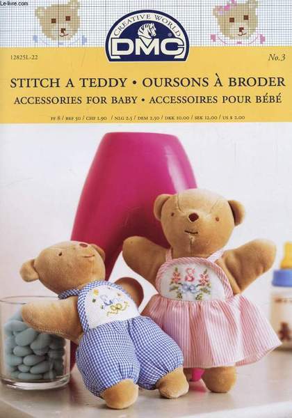 DMC, STITCH A TEDDY / OURSONS A BRODER, ACCESSORIES FOR …