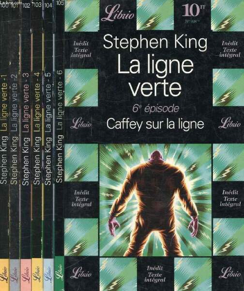 LA LIGNE VERTE, 6 EPISODES (6 TOMES) (COMPLET)
