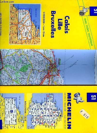 CARTE MICHELIN N�51