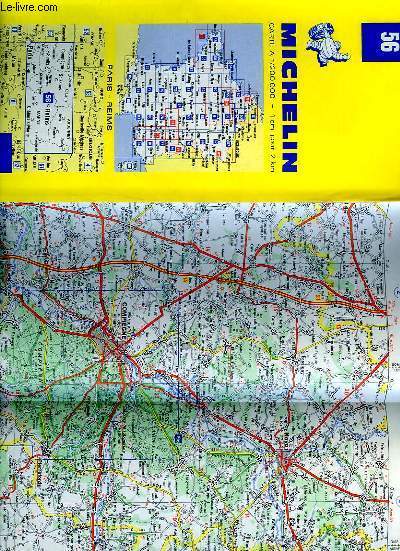 CARTE MICHELIN N�56