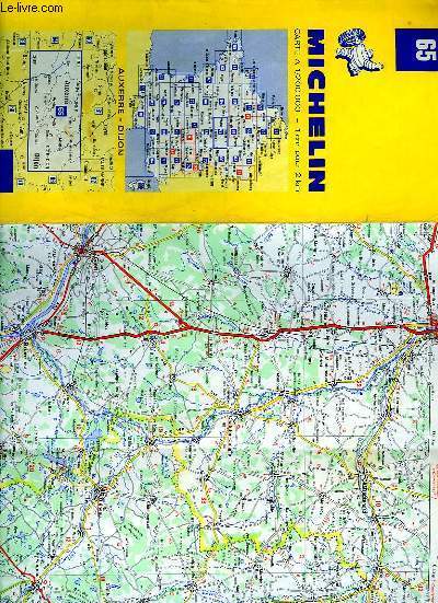 CARTE MICHELIN N�65