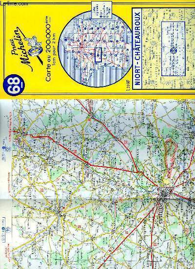 CARTE MICHELIN N�68