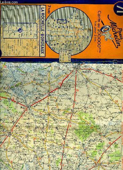 CARTE MICHELIN N�71