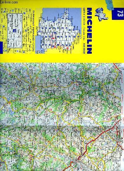 CARTE MICHELIN N�73