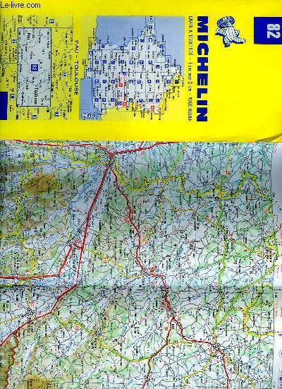 CARTE MICHELIN N�82