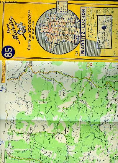 CARTE MICHELIN N°85