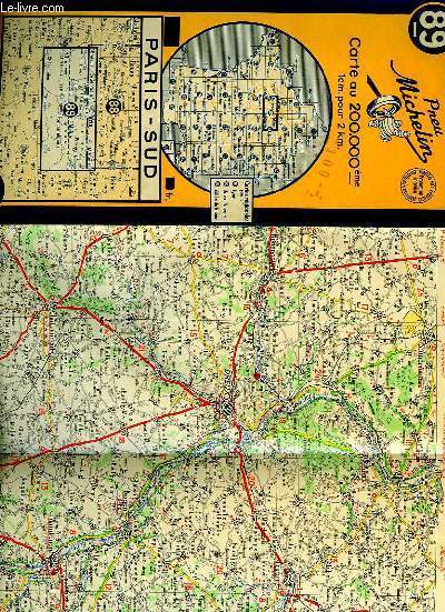 CARTE MICHELIN N�89